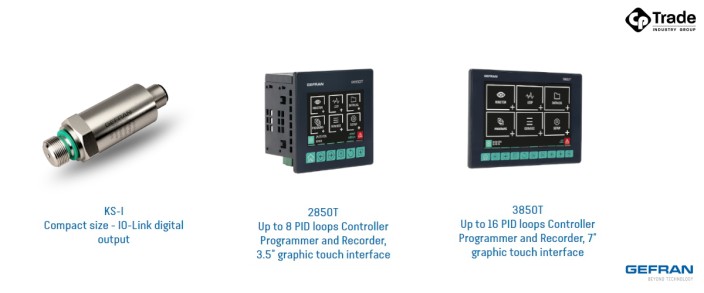 Nowy przetwornik KS-I oraz regulatory 2850T i 3850T.