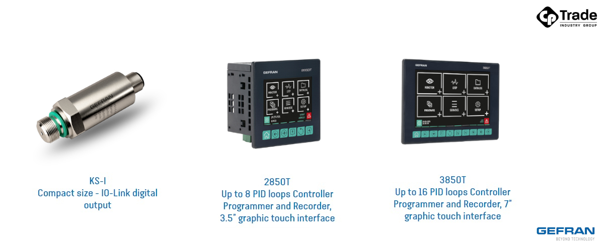 Nowy przetwornik KS-I oraz regulatory 2850T i 3850T.
